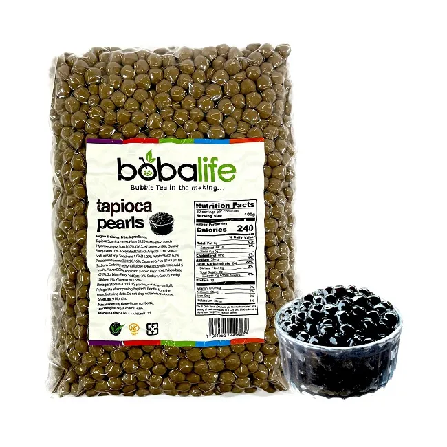 Boba Life Bubble Tea - Tapioca Boba (3kg)