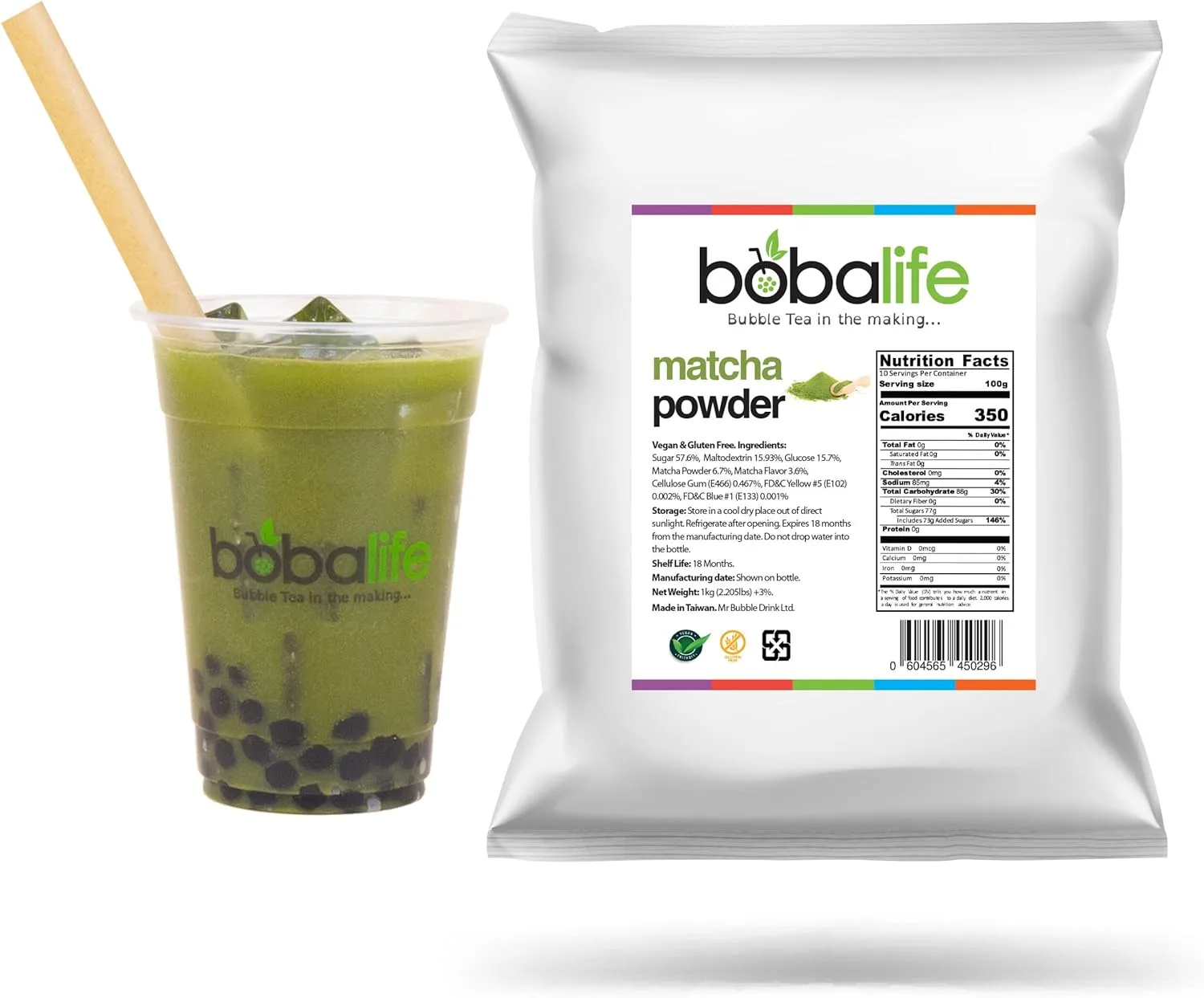 Bubble Tea - Matcha Powder (1kg)