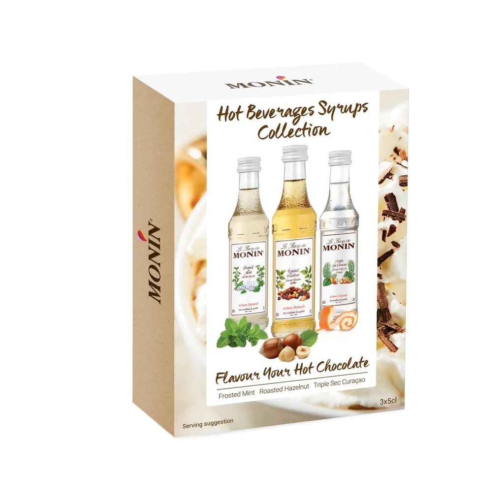 Monin - Hot Chocolate Syrup Gift Set (3 x 50ml) - Overstock Offer Pric