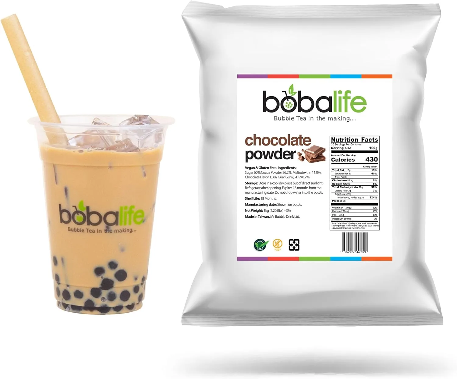 Bubble Tea - Chocolate Powder (1kg)