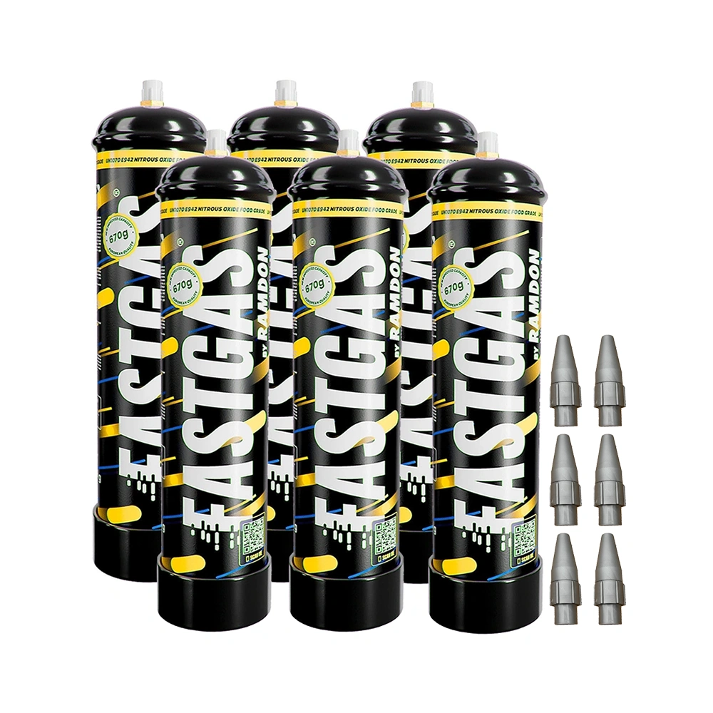 Fast Gas Cream Chargers (670g N2O) Wholesale - Business Only